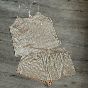 Victoria’s Secret Shimmer camisole sleep set size XL